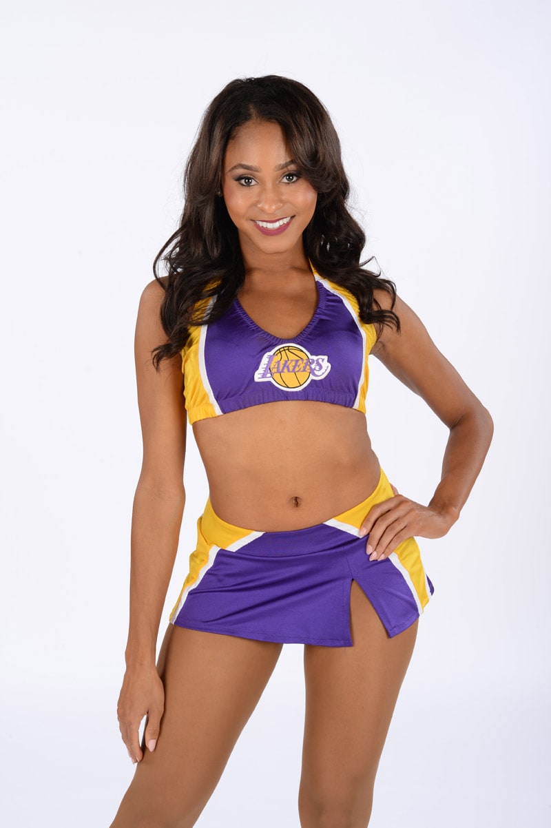 lakers girl outfit