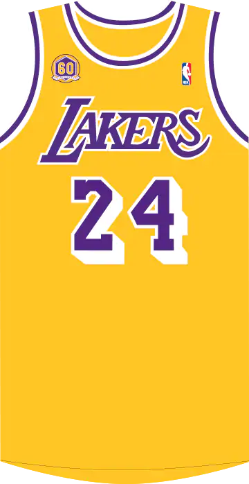 lakers jersey clipart