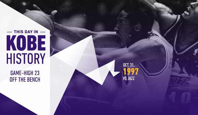 This Day in Kobe History: October 31