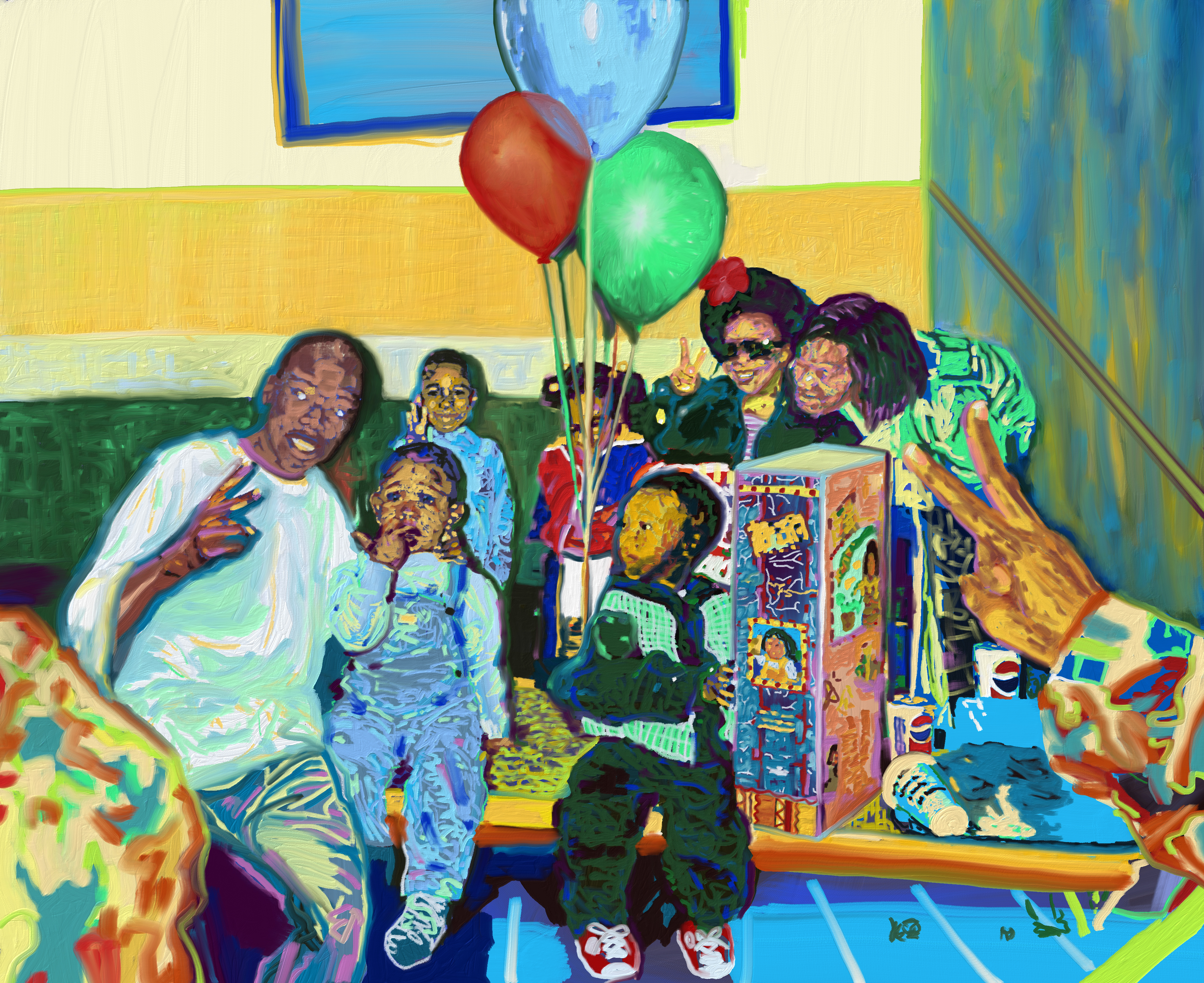 Brandon Jones - Jones Lamar Peace Love Unity