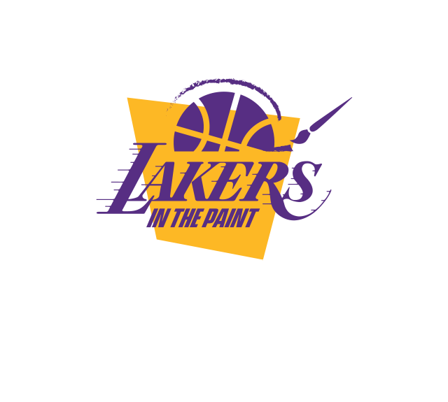 Lakers In the Paint Purple