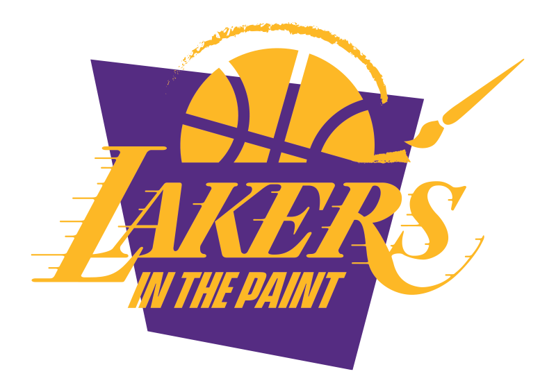 Lakers In the Paint Purple
