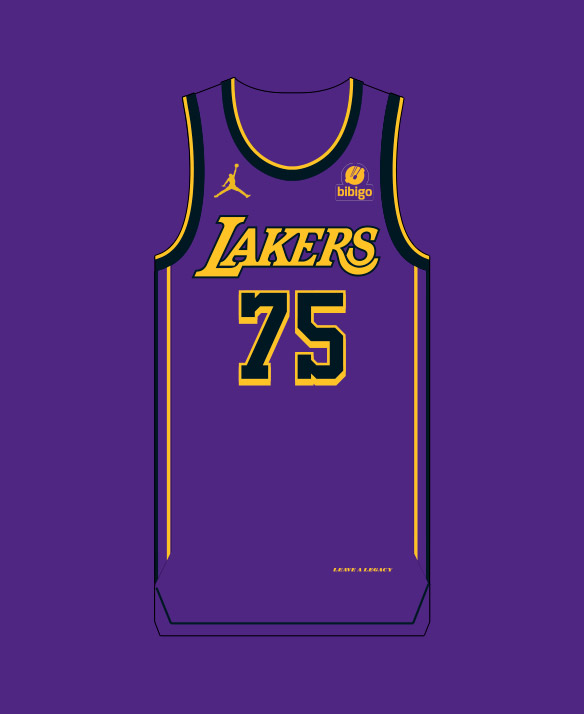 how to style lakers jersey