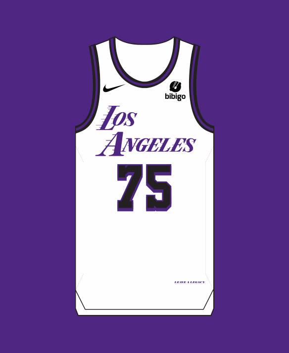 lakers jersey redesign
