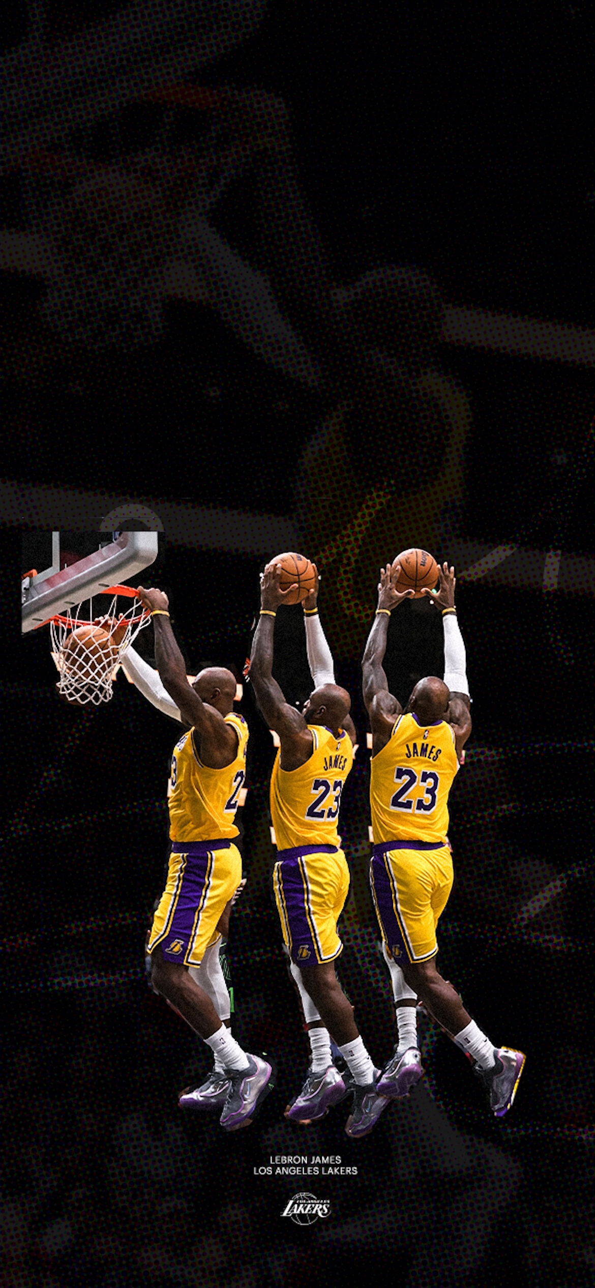 Baixe Papéis de Parede do Lebron James Exibindo A Tela De Fundo Do Seu  Iphone Com Uma Foto Dele E Sua Família. | Wallpapers.com, image size:1170x2532