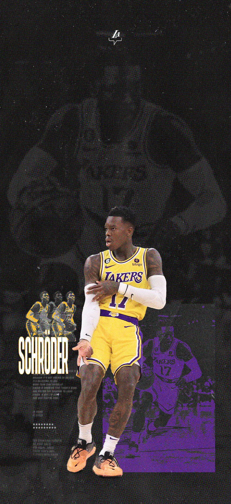 I made a phone wallpaper for every NBA team here is the one I made for the  Lakers hope yall enjoy it  rlakers
